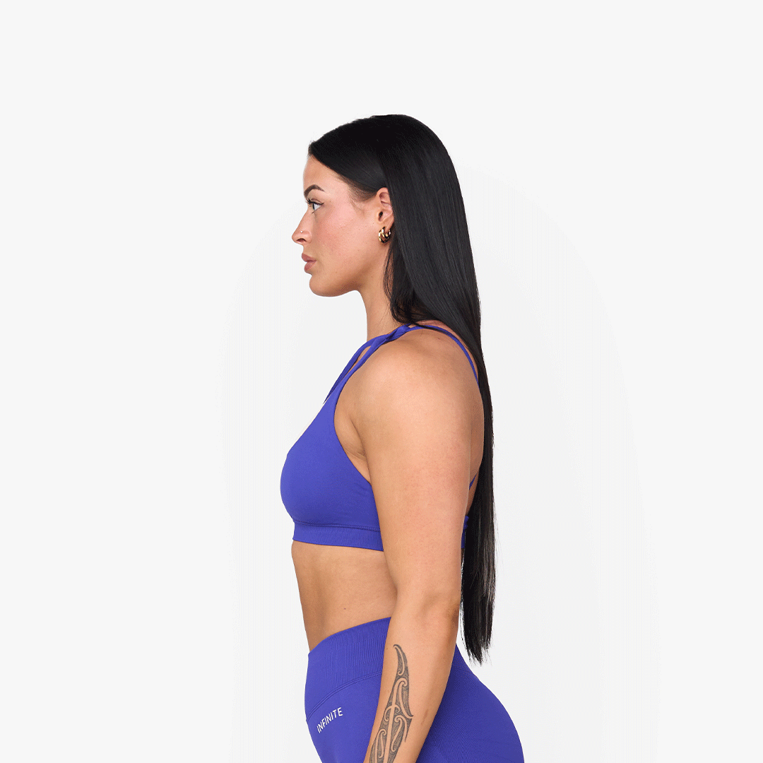 Allure Purple Sports Bra