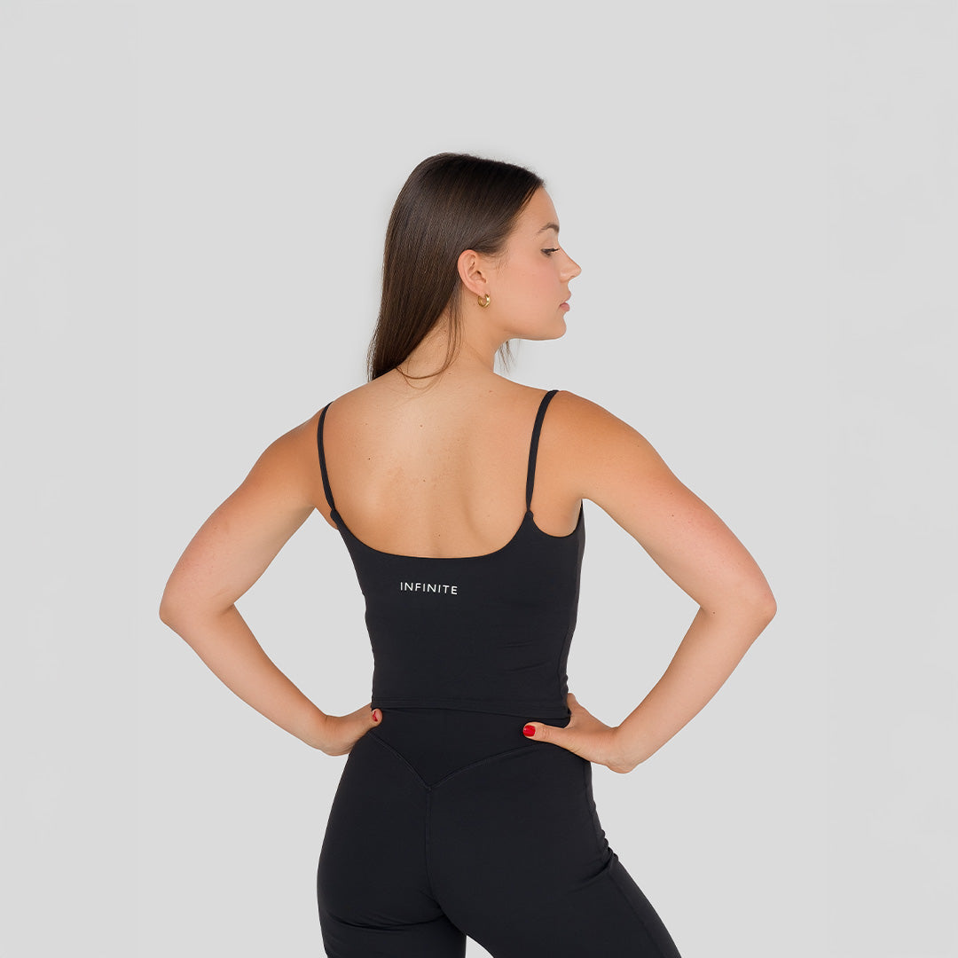 Align Black Singlet