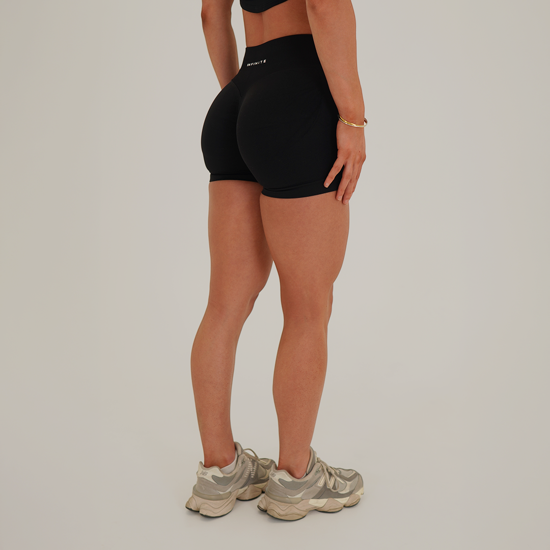 Allure Black Shorts