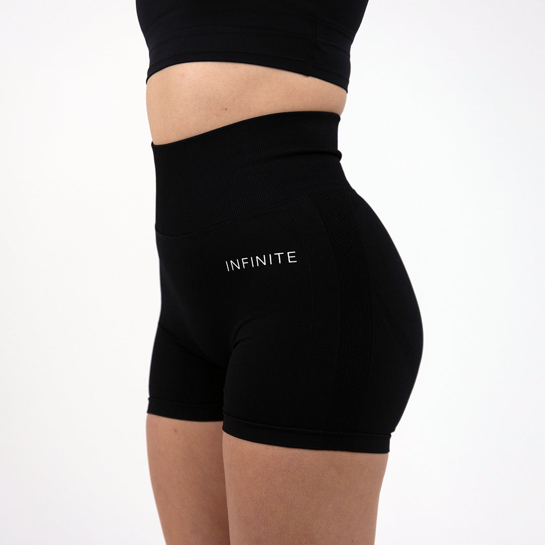 Elevate Black Shorts