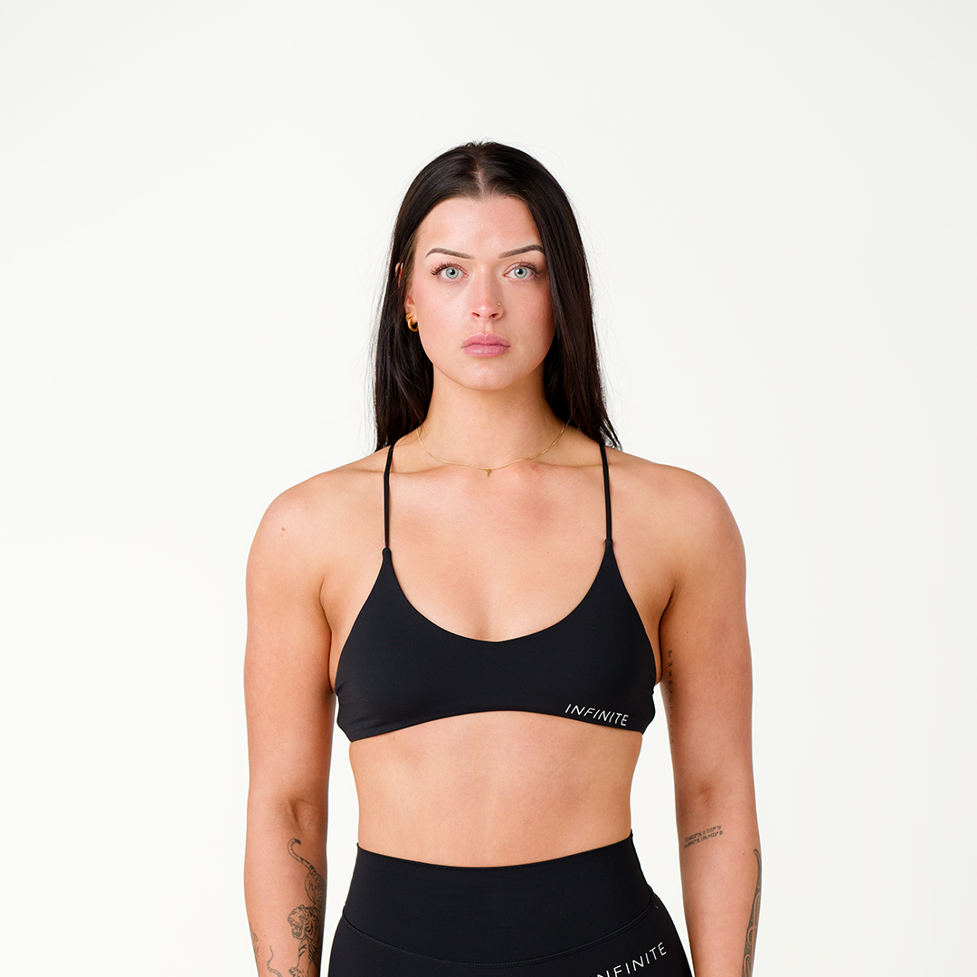 Apex Black Sports Bra