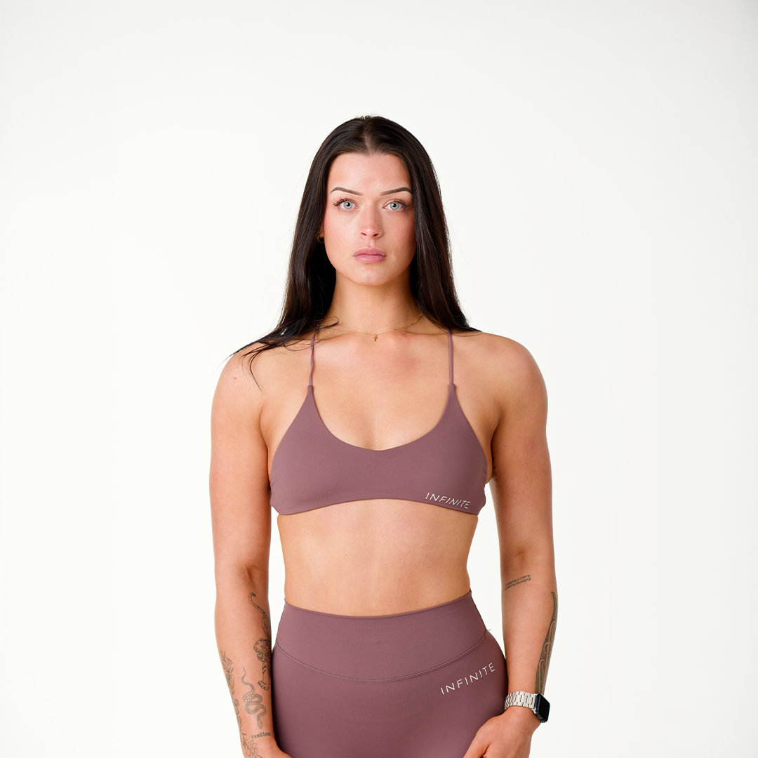 Apex Mocha Sports Bra