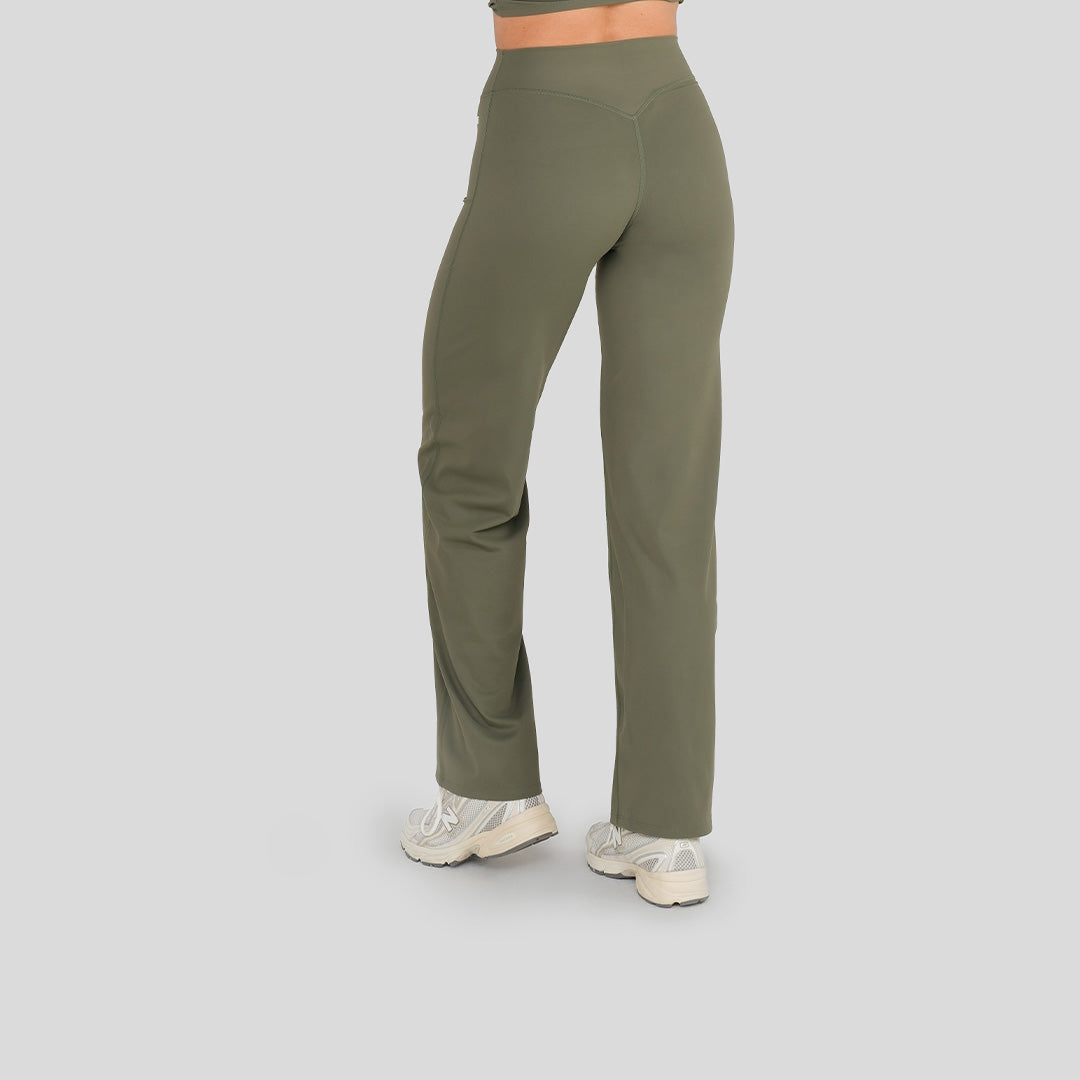 Align Olive Straight Leg Bottoms