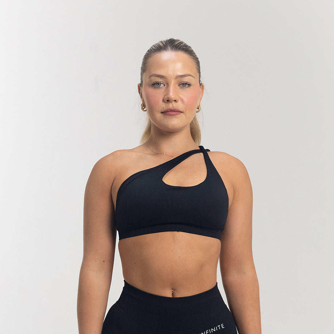 Allure Black Sports Bra