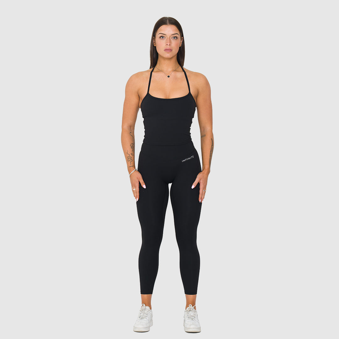 Luna Black Leggings