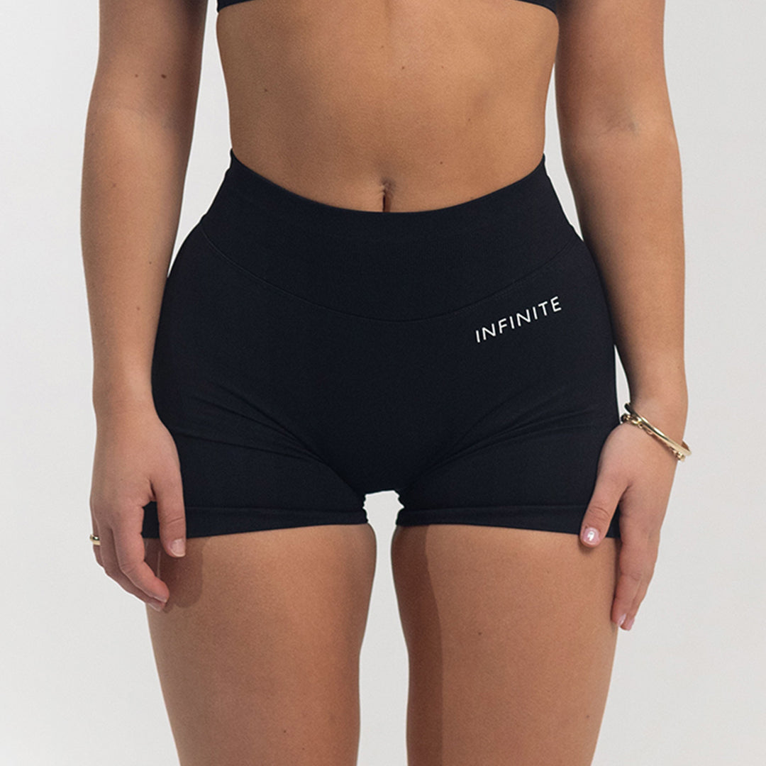 Allure Black Shorts