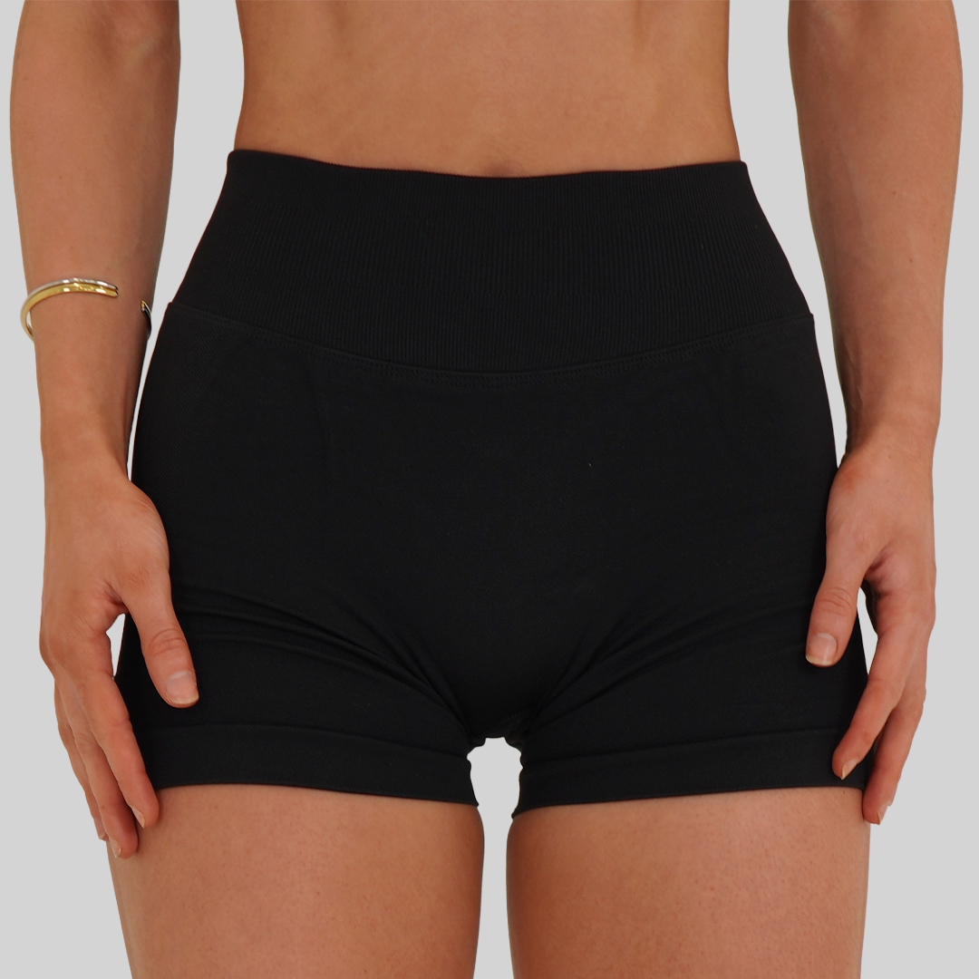 Allure Black Shorts