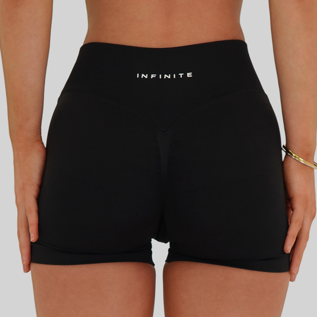 Allure Black Shorts
