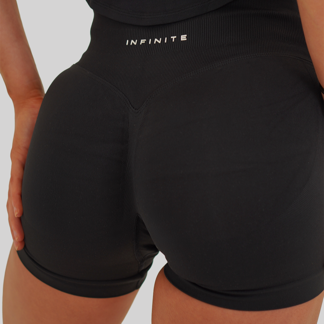 Allure Black Shorts