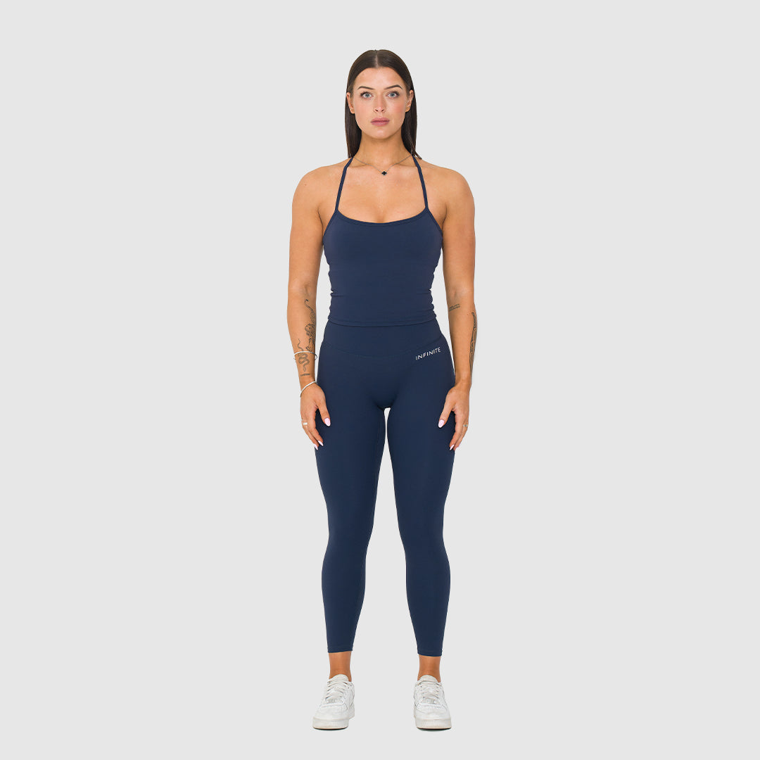 Luna Navy Leggings