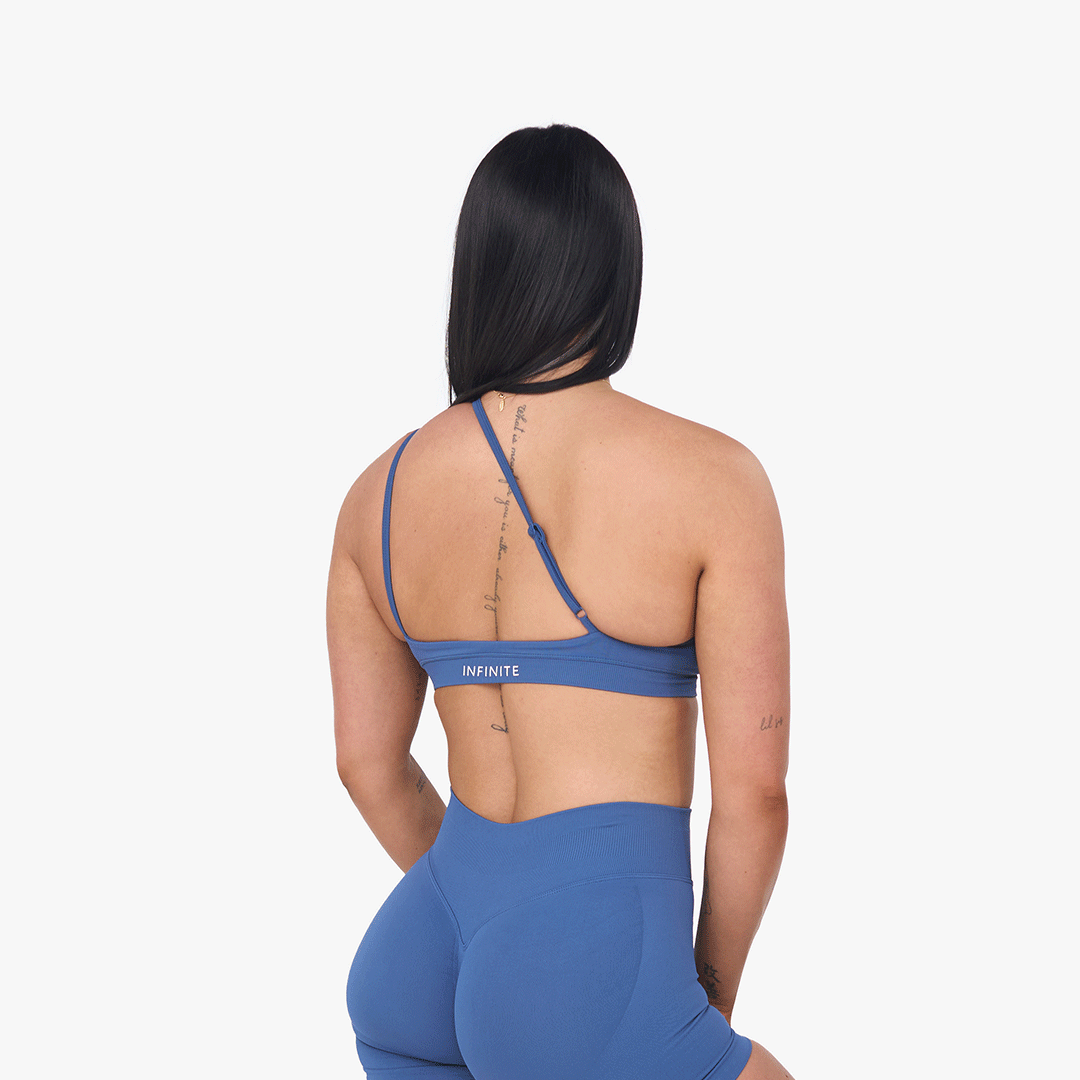 Allure Navy Sports Bra